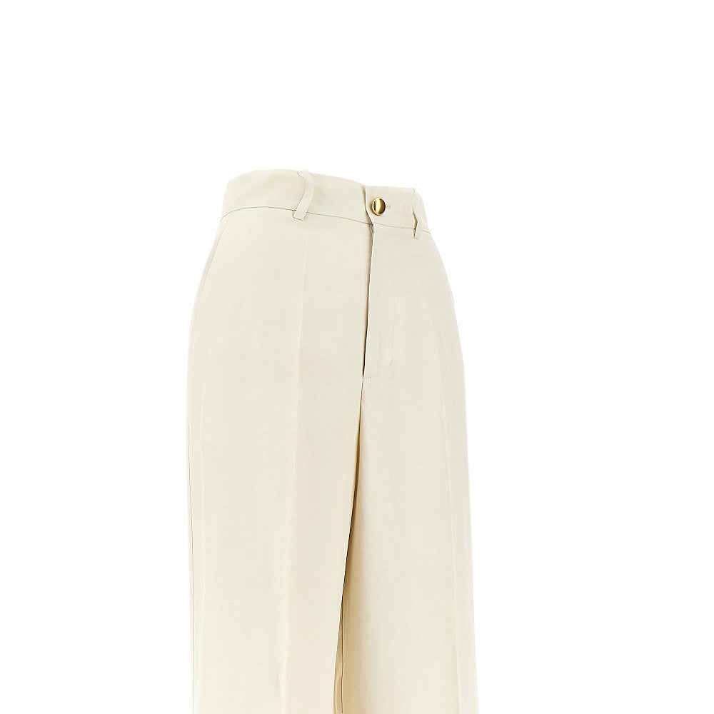 raisa linen-blend pants