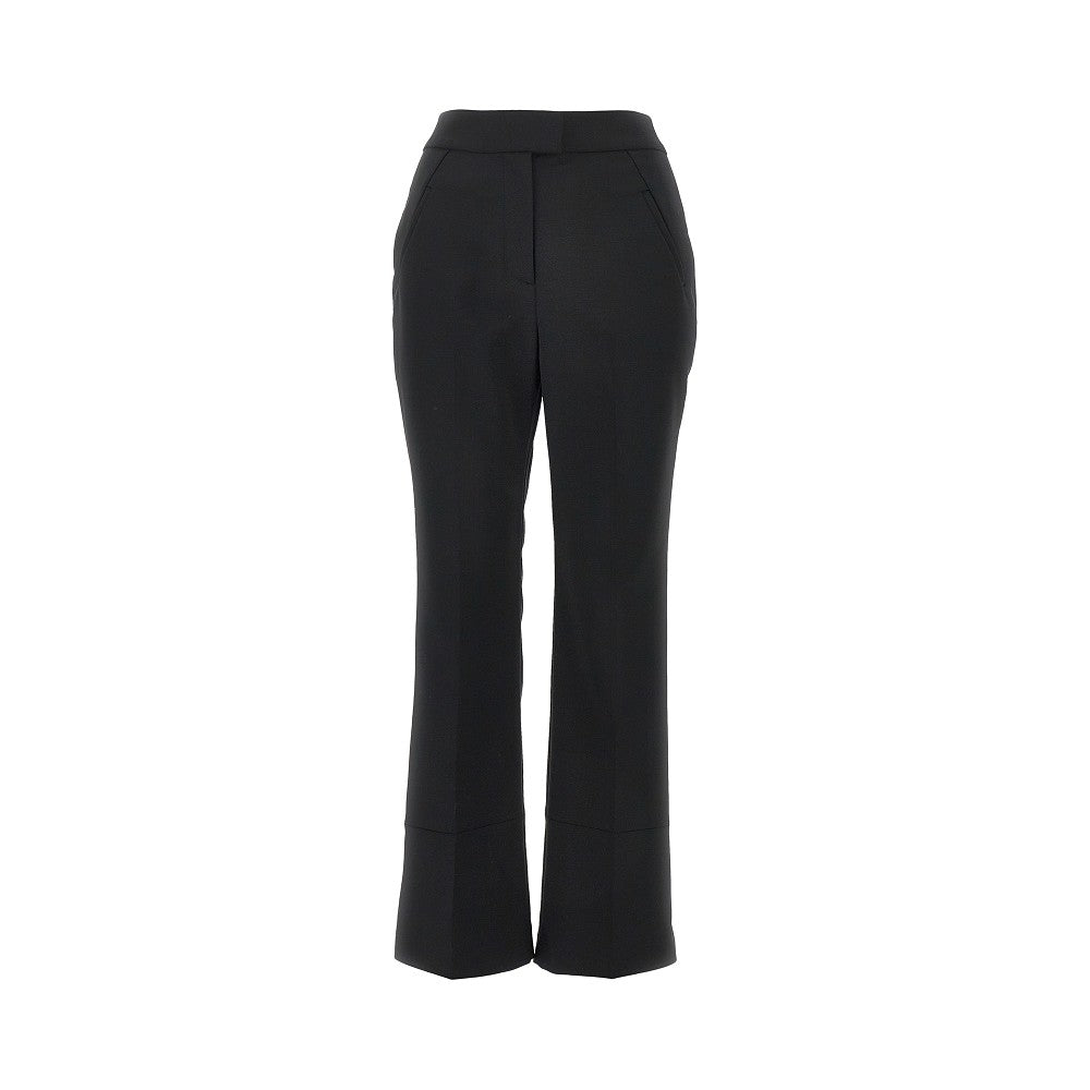 ENTIRE STUDIOS XS wool-blend cropped flared pants