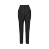 pantalone in lana stretch gessata