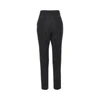pantalone in lana stretch gessata