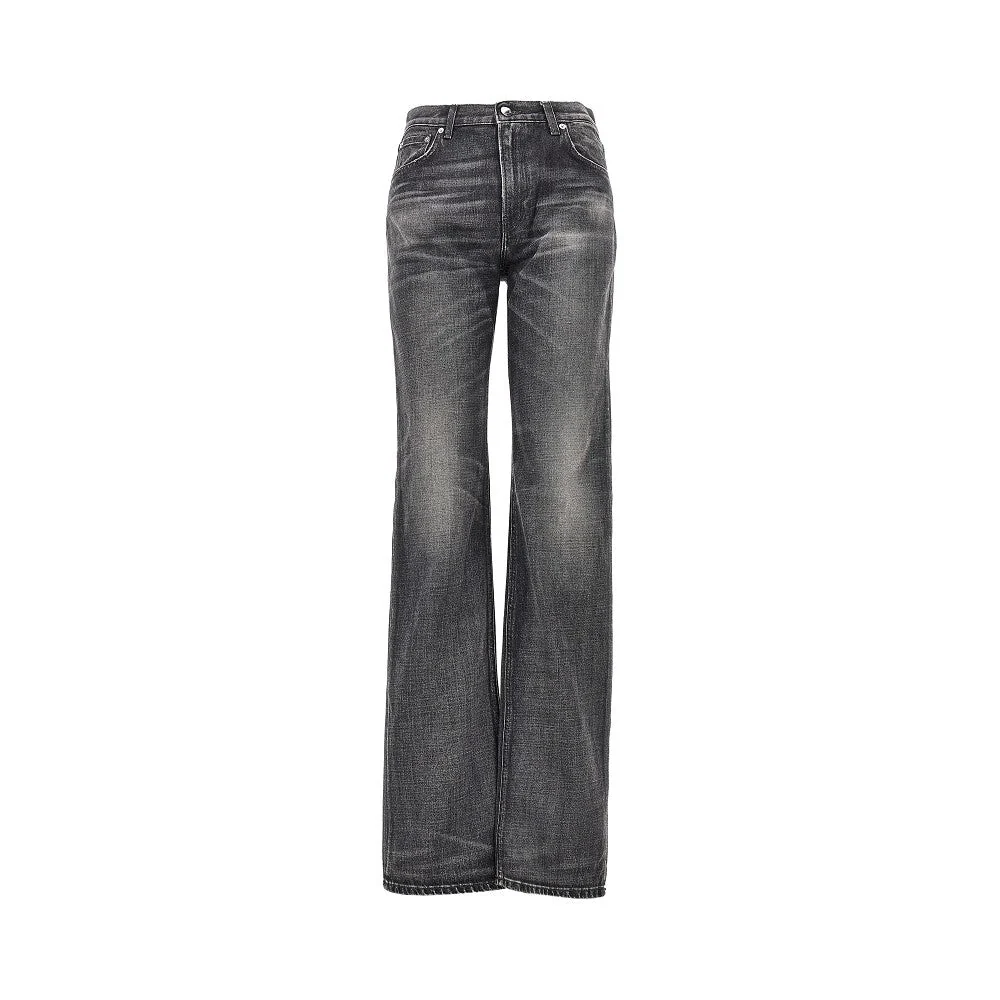 HAIKURE 25 star straight-leg jeans