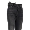 flora vintage effect jeans