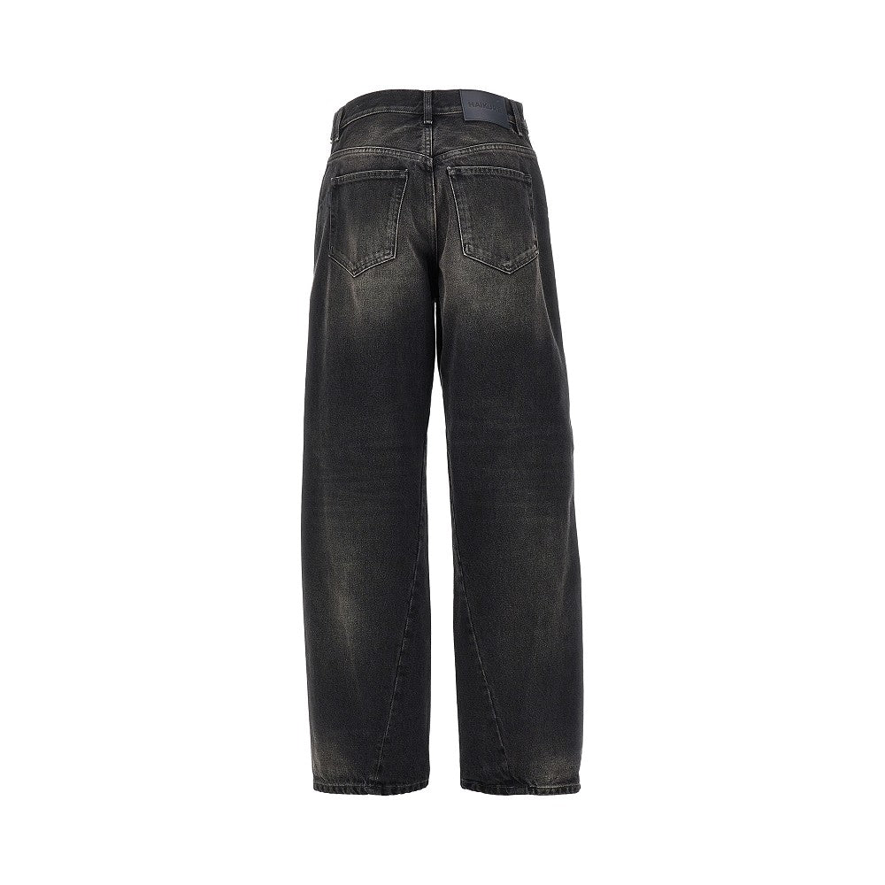 bonnie zip denim jeans