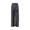 draped-effect fil-à-fil wool pants