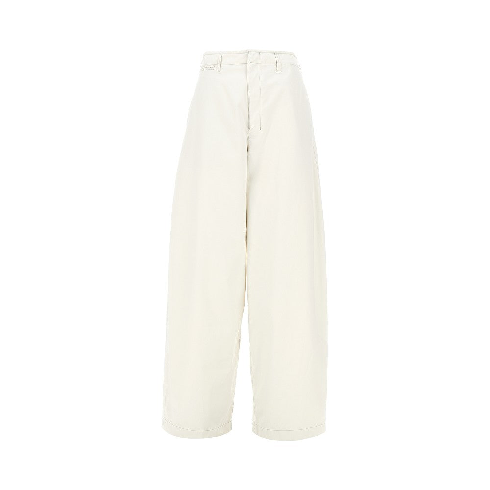 cotton twill large chino pants