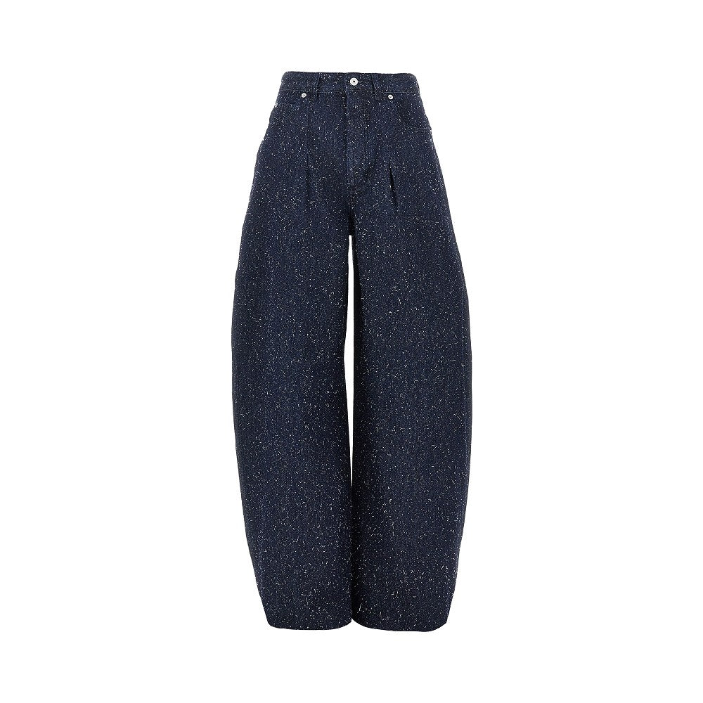 JACQUEMUS 27 ovalo denim pants