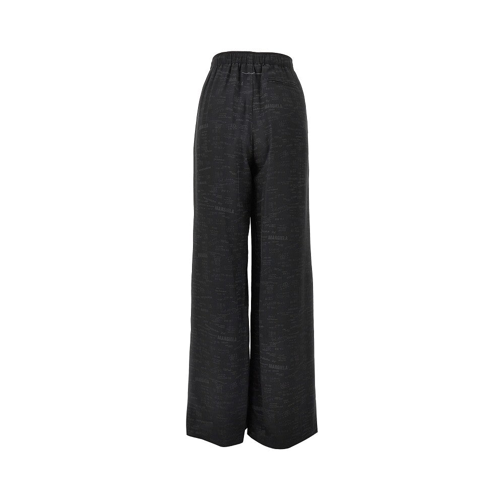 jacquard satin pyjama pants