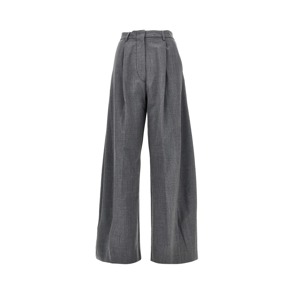THE LATEST 38 billie wide-leg wool-blend pants
