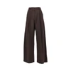 billie wide-leg wool-blend pants