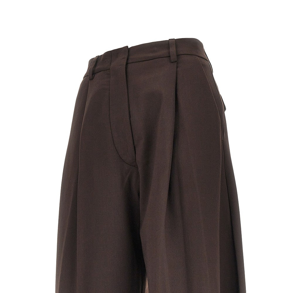 THE LATEST 38 billie wide-leg wool-blend pants