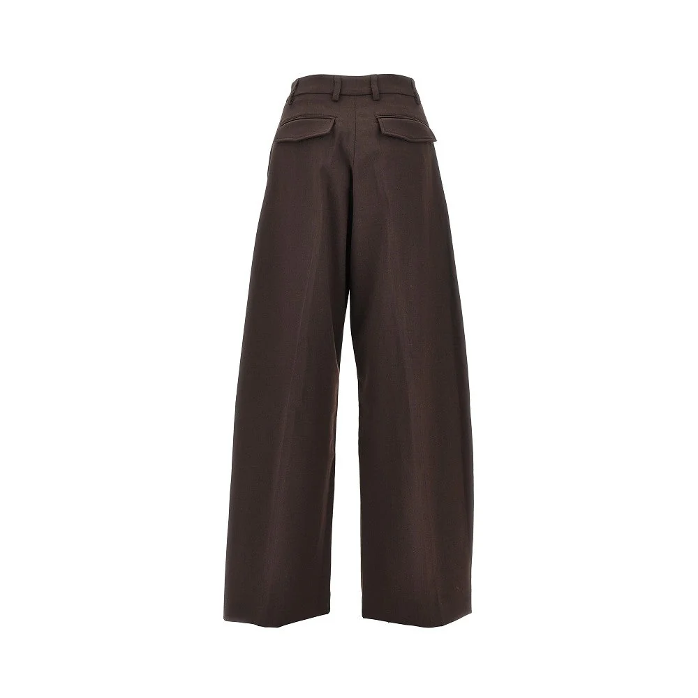 billie wide-leg wool-blend pants