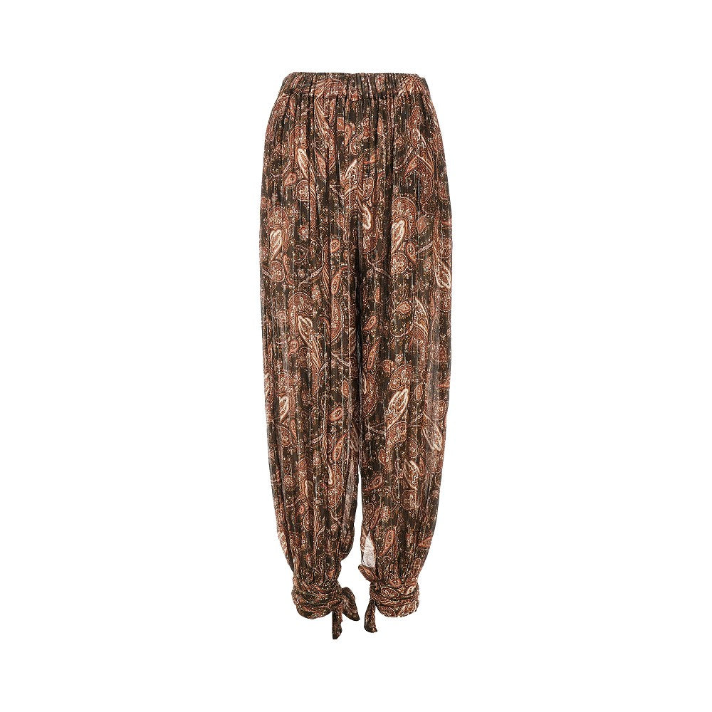 THE ANDAMANE 40 noor paisley georgette pants