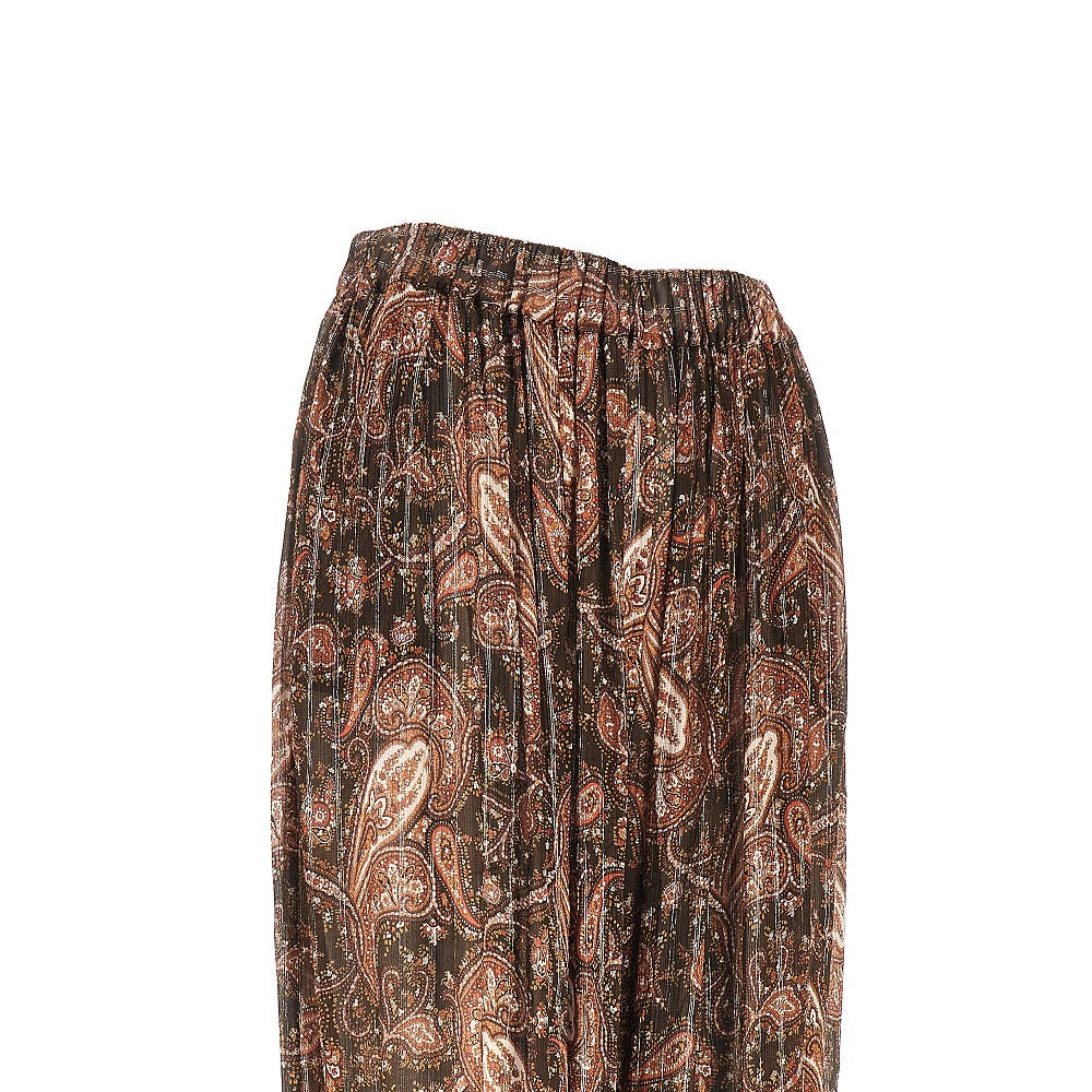 noor paisley georgette pants
