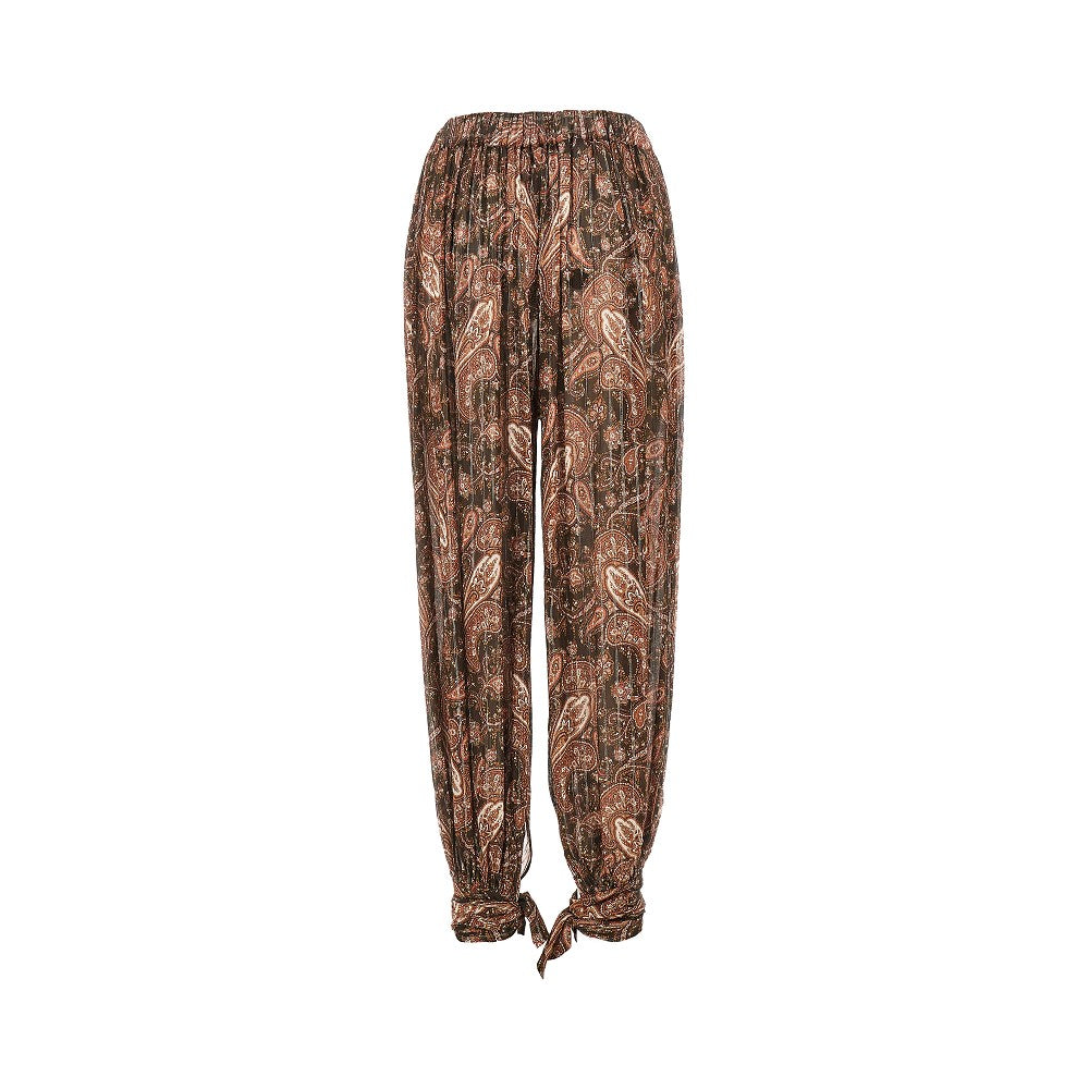 noor paisley georgette pants