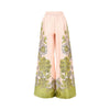printed silk palazzo pants