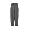 wool pants with elasticated waist