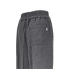 wool pants with elasticated waist