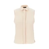 twill top with collar