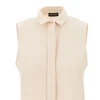 twill top with collar
