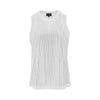 strass-embellished jersey top