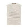openworked knit top