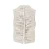 openworked knit top