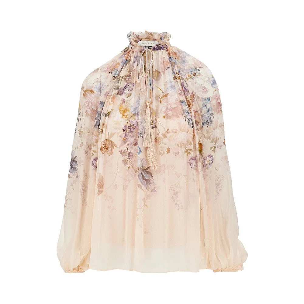 ZIMMERMANN I valiant crêpe de chine blouse