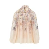 valiant crêpe de chine blouse
