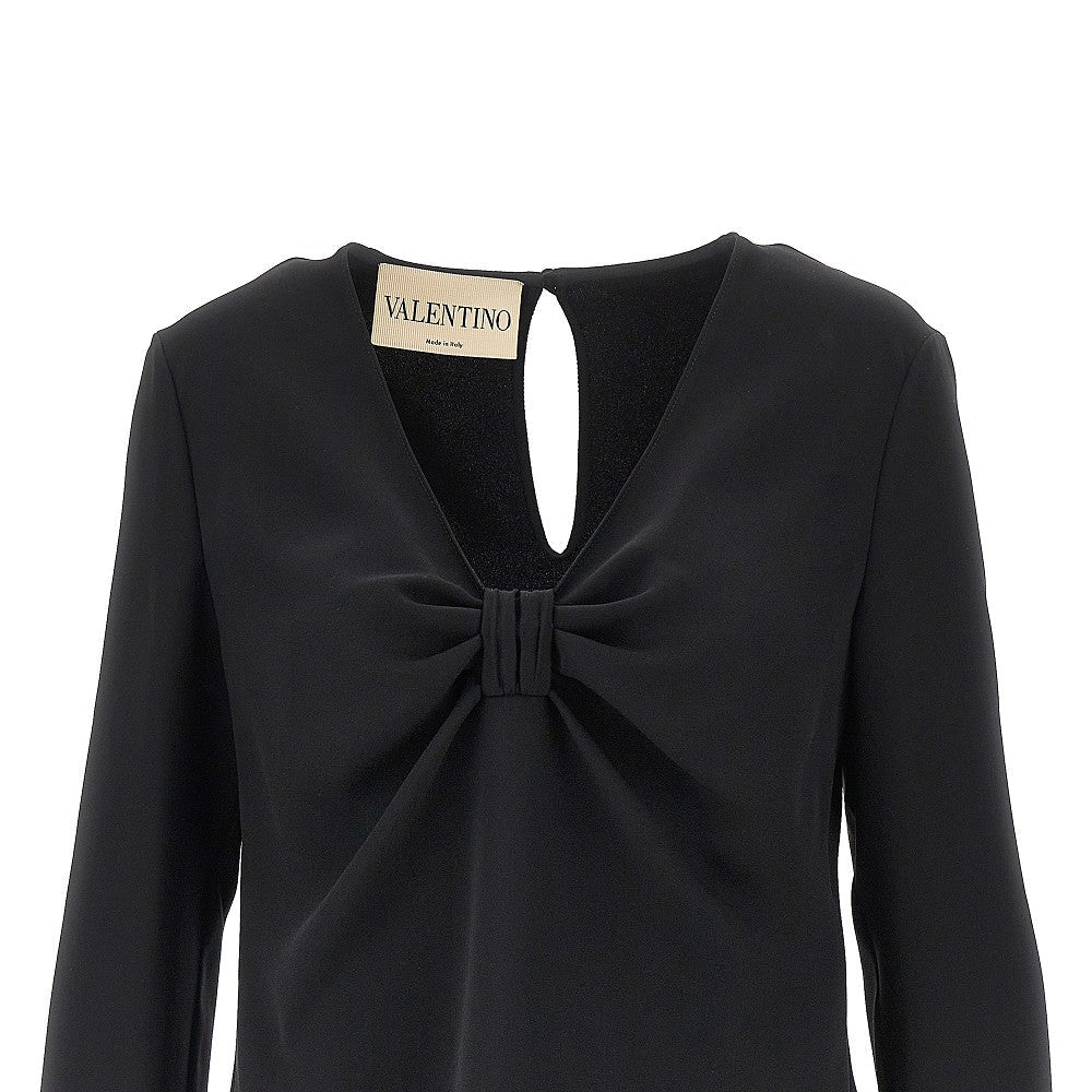 cady couture top with bow