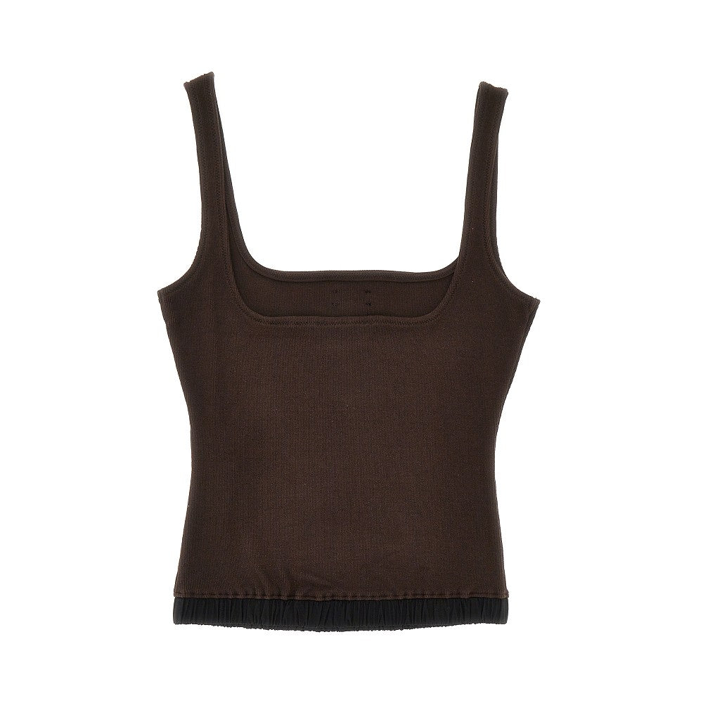 ENTIRE STUDIOS S lounge rubbed tank top