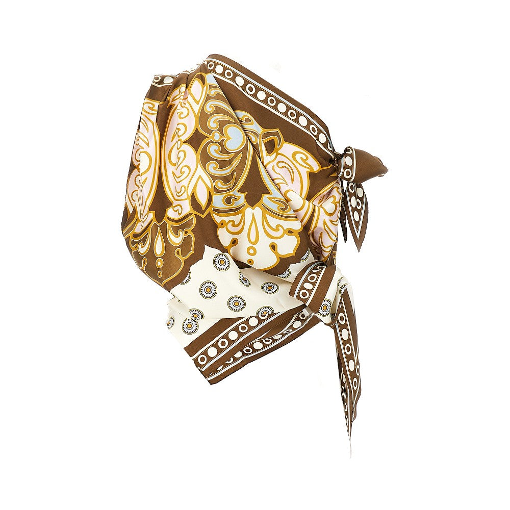 silk full-on foulard top