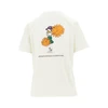 cheerleader print t-shirt