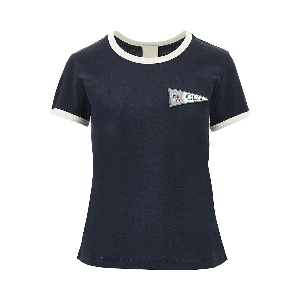 EMPORIO ARMANI L eagle club patch t-shirt