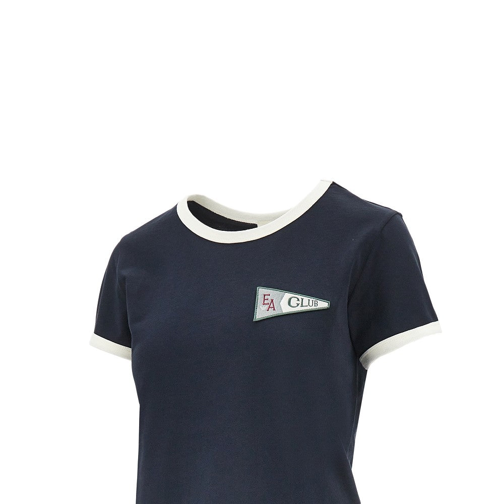EMPORIO ARMANI L eagle club patch t-shirt