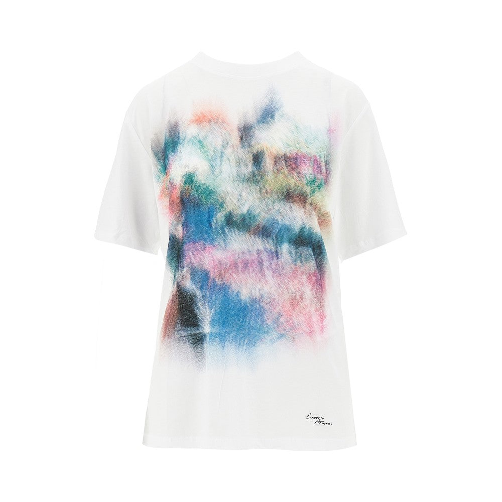 EMPORIO ARMANI L graphic print t-shirt