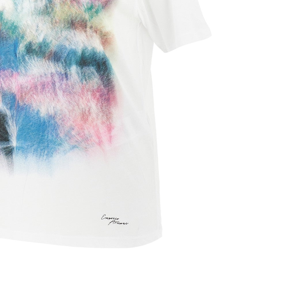 EMPORIO ARMANI L graphic print t-shirt
