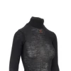 ribbed wool turtleneck top