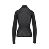 ribbed wool turtleneck top