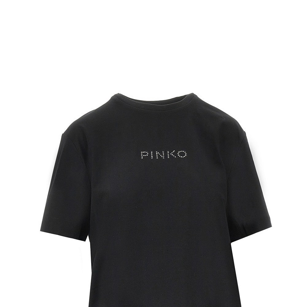 PINKO XS more strass less stress t-shirt