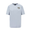 jewelled logo embroidery t-shirt