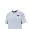 jewelled logo embroidery t-shirt
