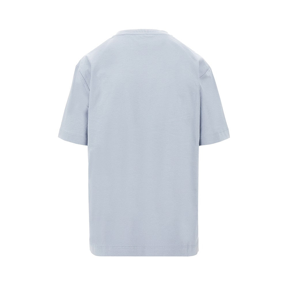 jewelled logo embroidery t-shirt