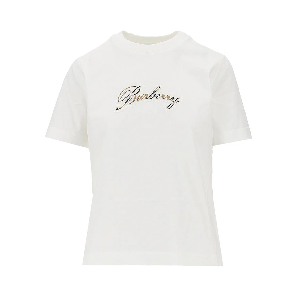 logo embroidery t-shirt