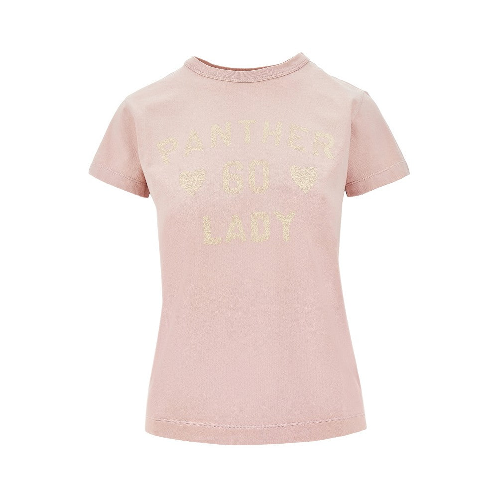 VALENTINO M panther lady print t-shirt