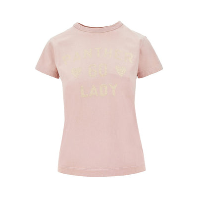 panther lady print t-shirt