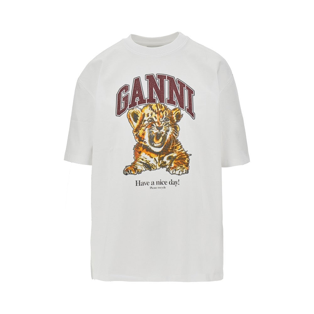 tiger print t-shirt