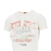 marsy ribbed cotton t-shirt