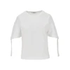 jersey t-shirt with logo embroidery