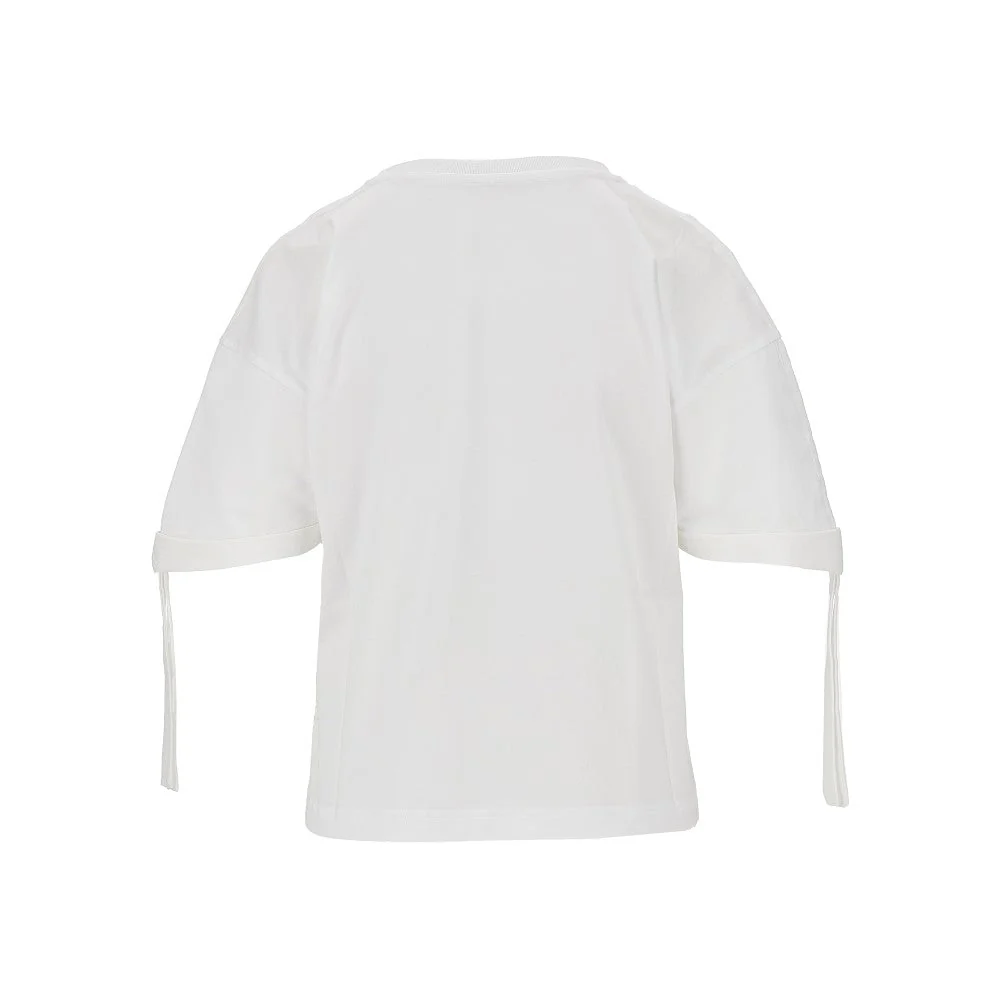 jersey t-shirt with logo embroidery