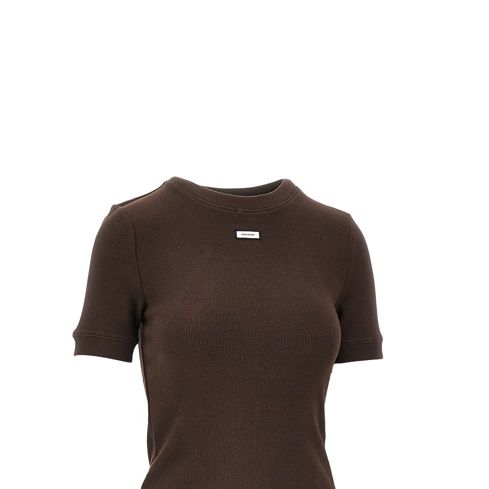 ENTIRE STUDIOS L lounge ribbed t-shirt